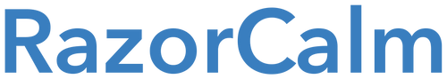 RazorCalm logo wordmark